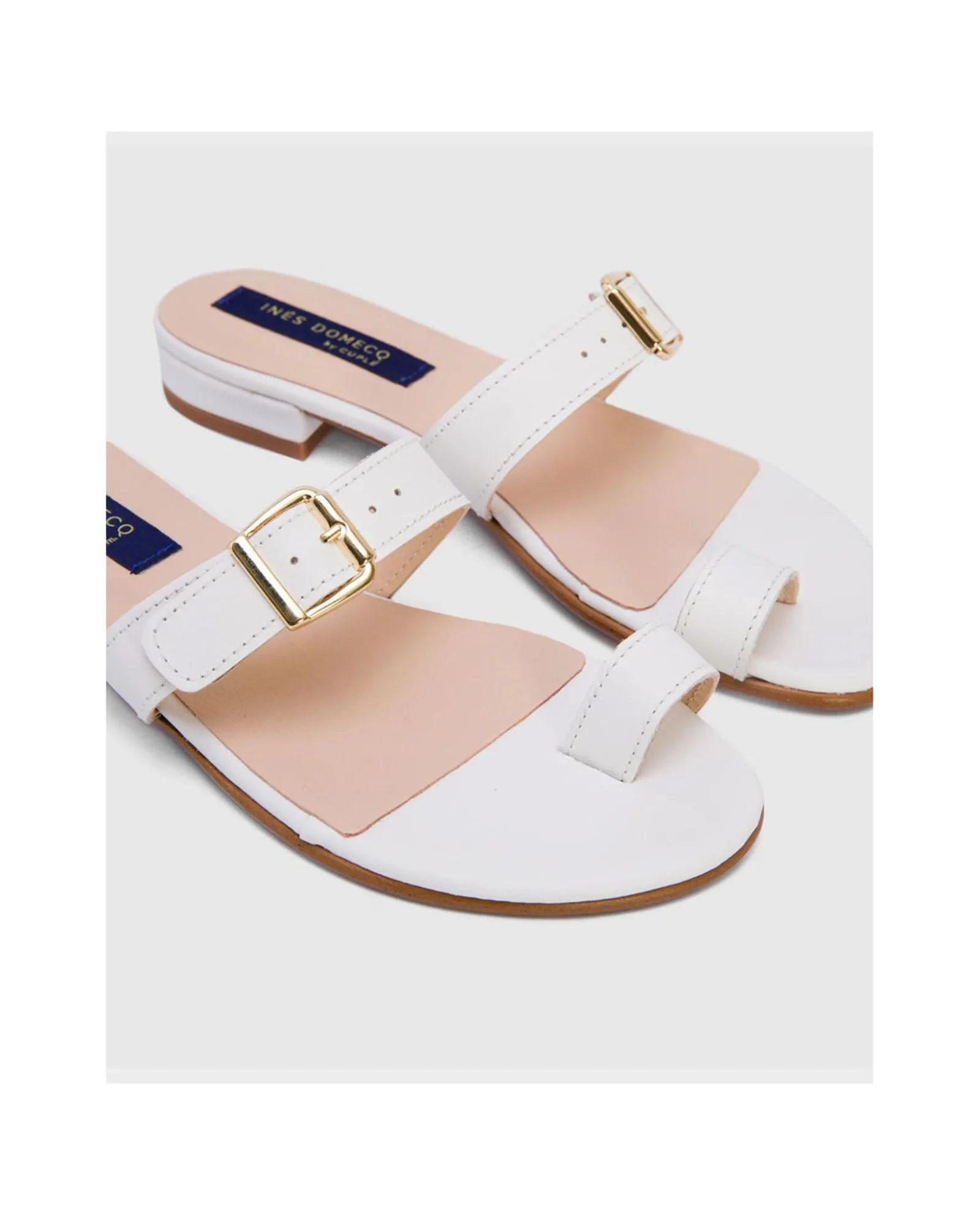 Special Prices*Cuplé Sandalia Barbate Napa Blanco