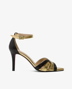 Sandalias*Cuplé Sandalia Entrelazada Piel Negro