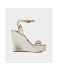 Special Prices*Cuplé Sandalia Grazalema Lame Metalizado Oro
