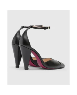 Special Prices*Cuplé Sandalia Madrid Piel Negro