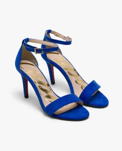Sandalias*Cuplé Sandalia Pulsera Ultrasuede Azul