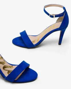 Sandalias*Cuplé Sandalia Pulsera Ultrasuede Azul
