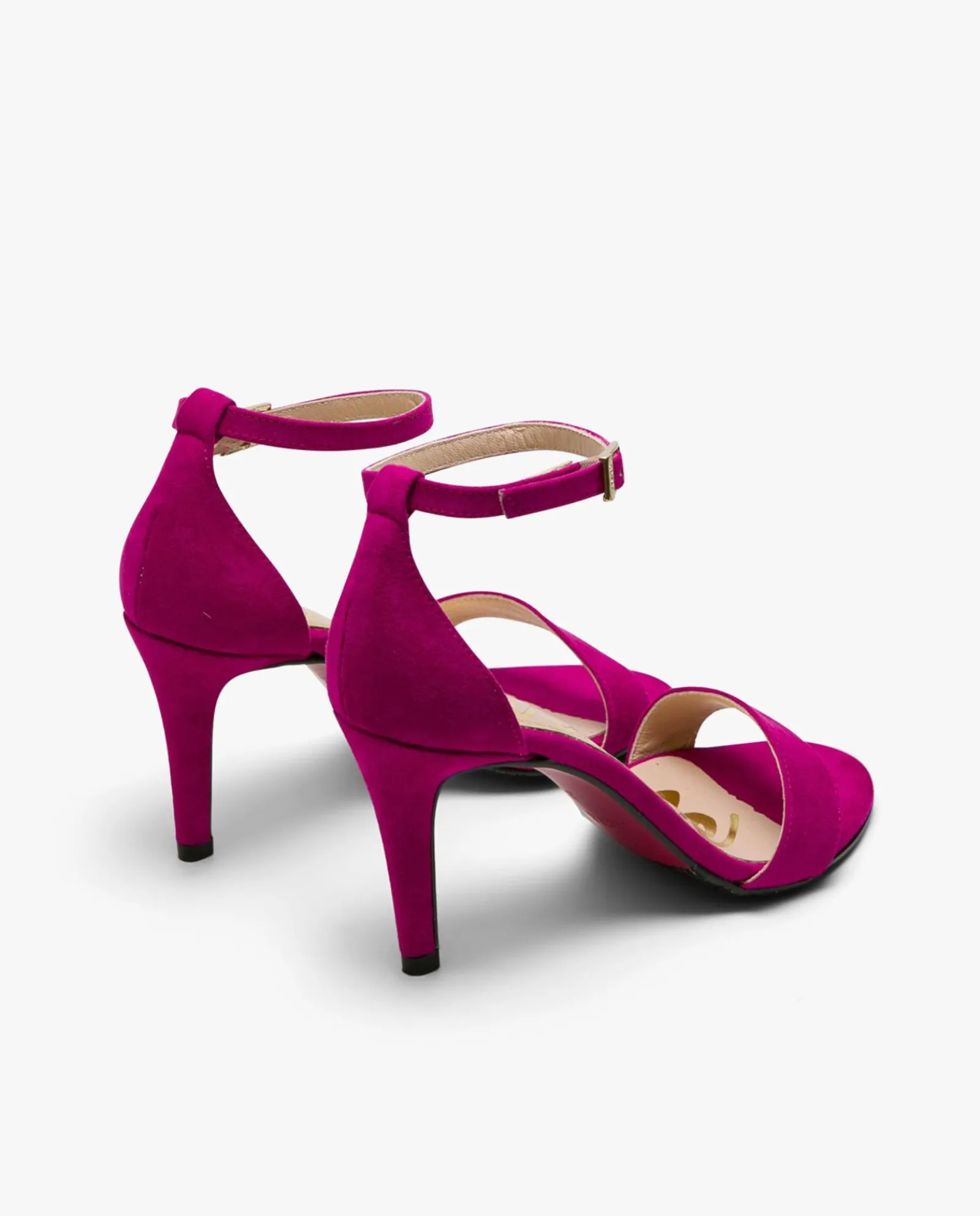 Sandalias*Cuplé Sandalia Pulsera Ultrasuede Fucsia