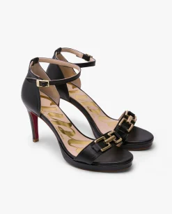 Sandalias*Cuplé Sandalia Trebilla Piel Negro