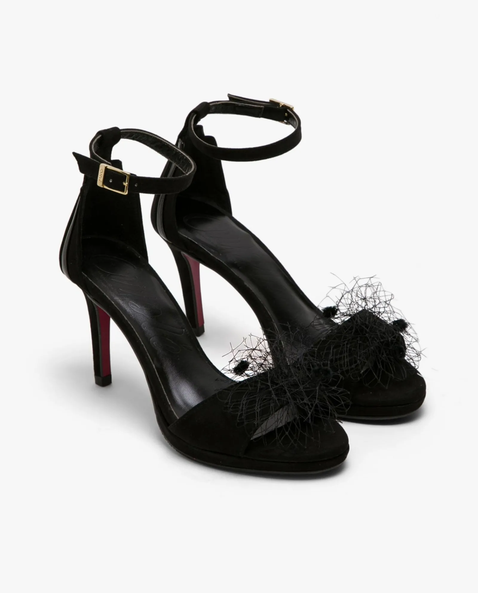 Sandalias*Cuplé Sandalia Ultrasuede Negro