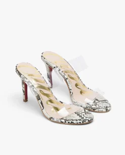 Sandalias*Cuplé Sandalia Vinilo Transparente