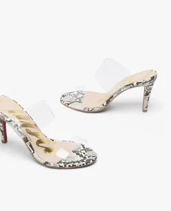 Sandalias*Cuplé Sandalia Vinilo Transparente