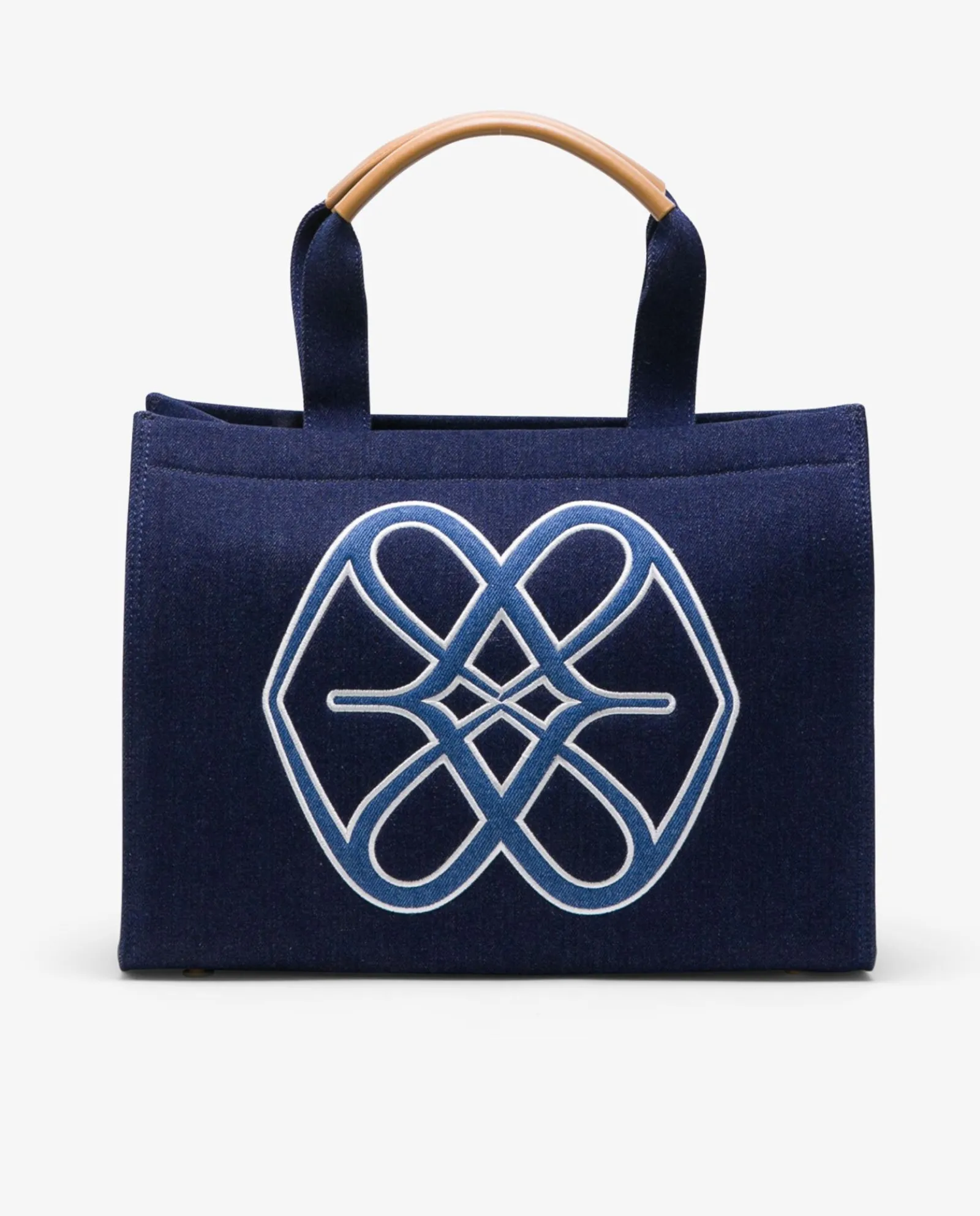Shoppers Y Bolsos Hombro*Cuplé Shopper Logo Vaquero Marino