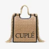 Shoppers Y Bolsos Hombro*Cuplé Shopper Rafia Beig