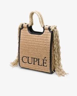 Shoppers Y Bolsos Hombro*Cuplé Shopper Rafia Beig