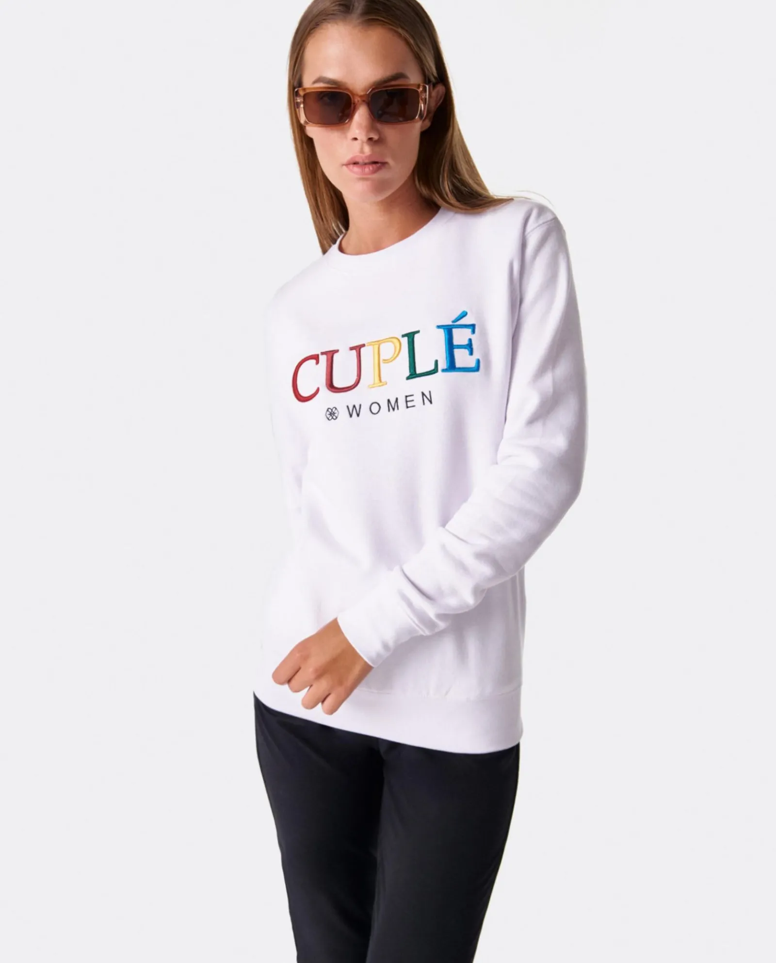 Sudaderas Y Jerseis*Cuplé Sudadera Punto Sudadera Blanco