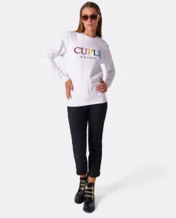Sudaderas Y Jerseis*Cuplé Sudadera Punto Sudadera Blanco
