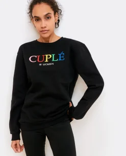 Sudaderas Y Jerseis*Cuplé Sudadera Punto Sudadera Negro