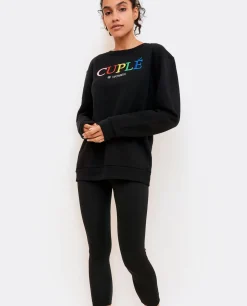 Sudaderas Y Jerseis*Cuplé Sudadera Punto Sudadera Negro
