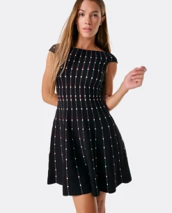 Vestidos*Cuplé Vestido Lady Punto Negro