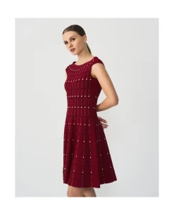 Vestidos*Cuplé Vestido Lady Punto Rojo