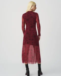 Vestidos*Cuplé Vestido Mini Estampado Tul Estampado Flor Cool